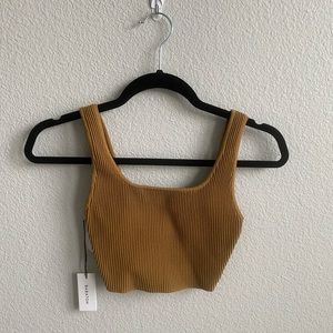 Babaton Ribbed Tank Top